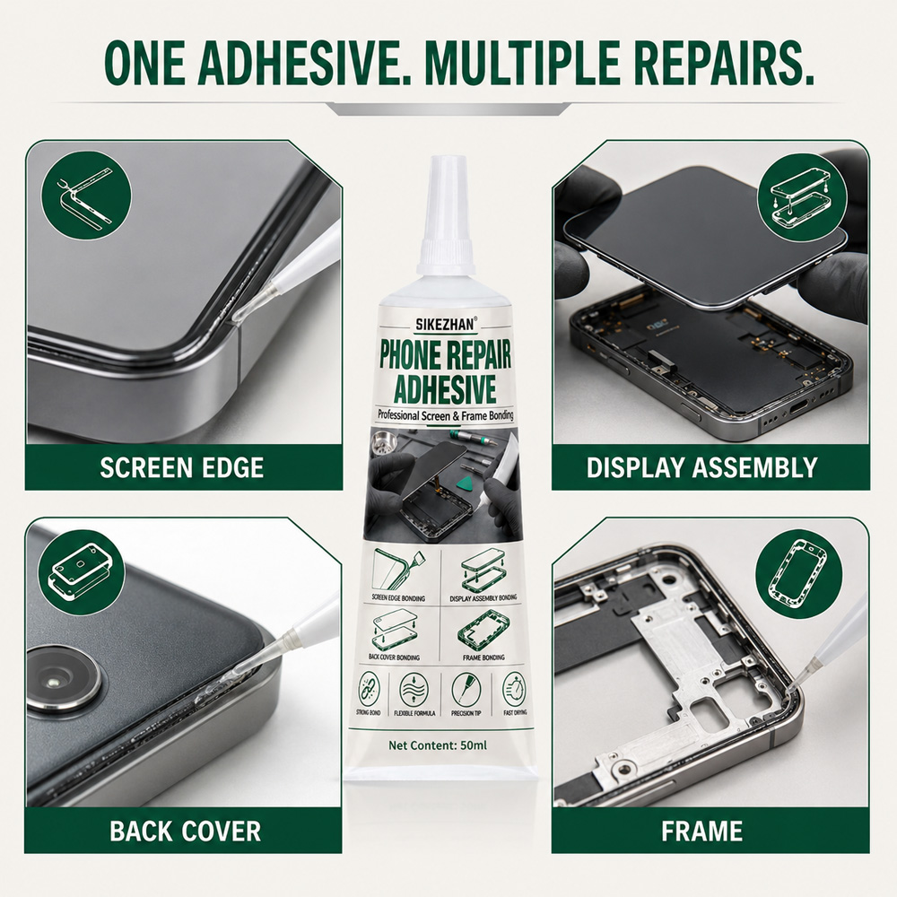 Phone Repair Glue Clear Screen - Contact Cement Glue ulasan dan harga