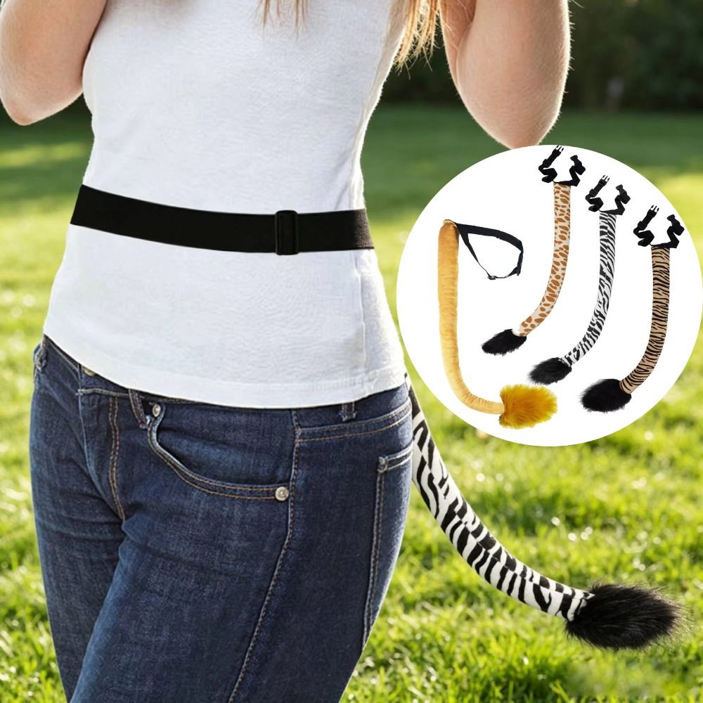 Costume Accessory Animal Tail  - Easy Cosplay Prop ulasan dan harga