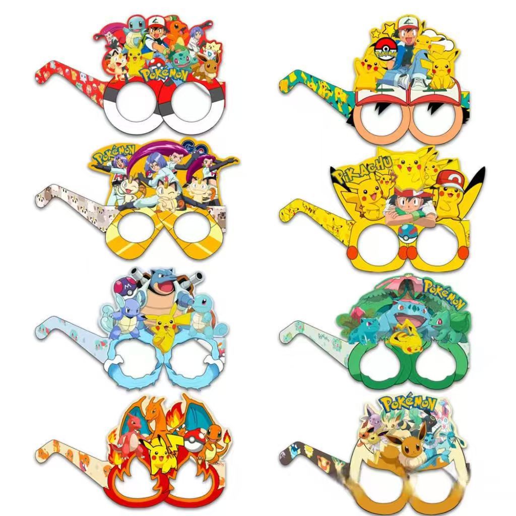 Pokémon-Themed Paper Glasses.  - Cosplay Prop Making ulasan dan harga