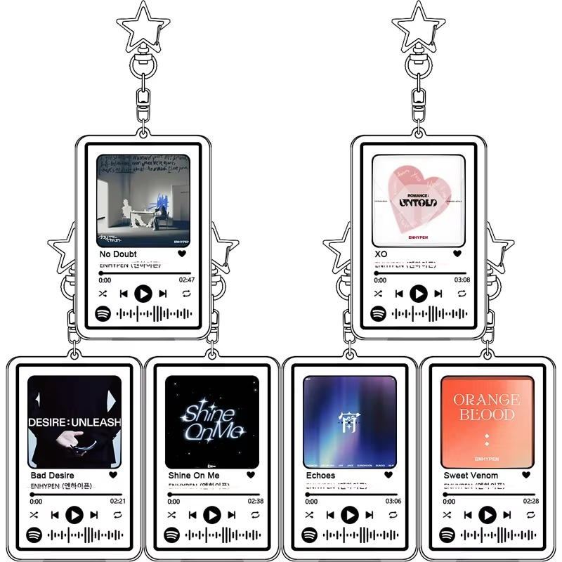 En Men Group Music Keychain Ma - Prop En Cosplay ulasan dan harga