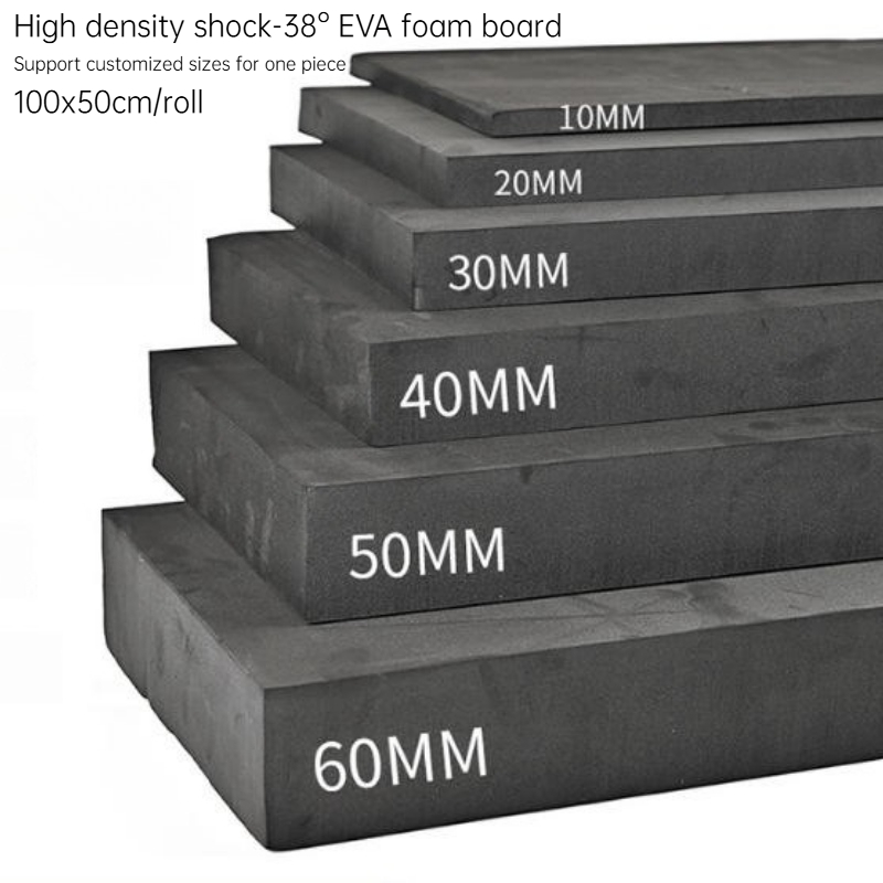 100×50cm 38° Black EVA Foam Sh - Cosplay Prop Foam Board ulasan dan harga