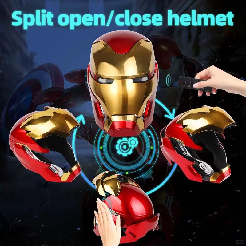 Mk50 Iron Man Wearable Helmet  - Cosplay Fire Prop ulasan dan harga
